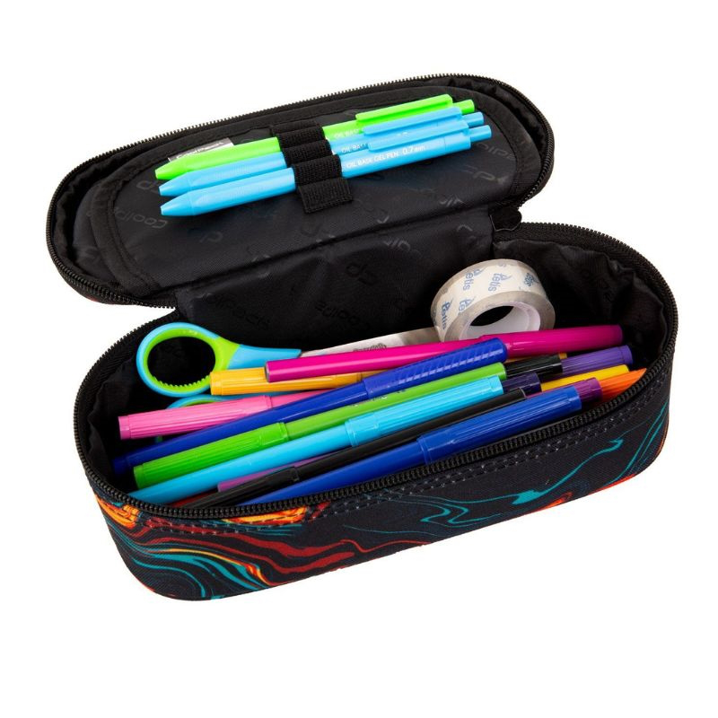 Coolpack - campus pencil case amber f062890, , medium-null