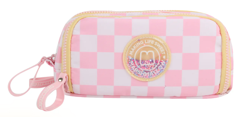 Marshmallow25 check it triple pencil cases-null