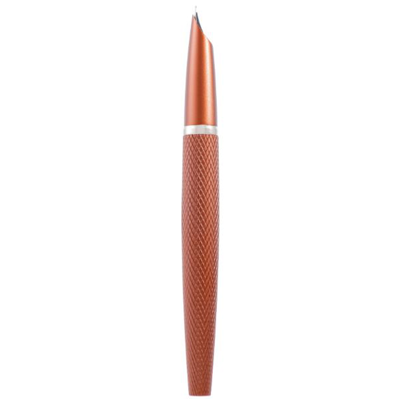 Diplomat fountain pen "viper" brown guilloche f/m, , medium-null