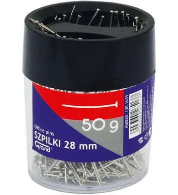 Office pins grand 50grm in magnetic box