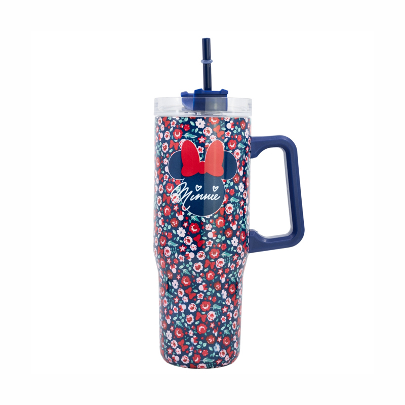 Disney: minnie mouse - gardening insulated stainless steel xl rambler mug 940ml, , medium-null