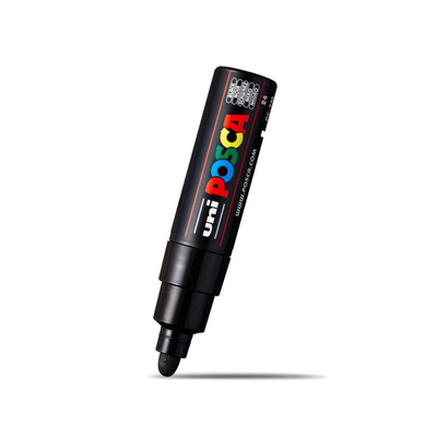 Posca paint marker black pc-7m-black, , medium