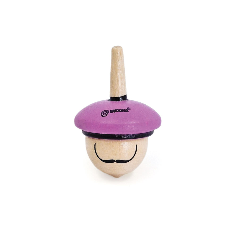 Product image: The artist wooden spinning top-null