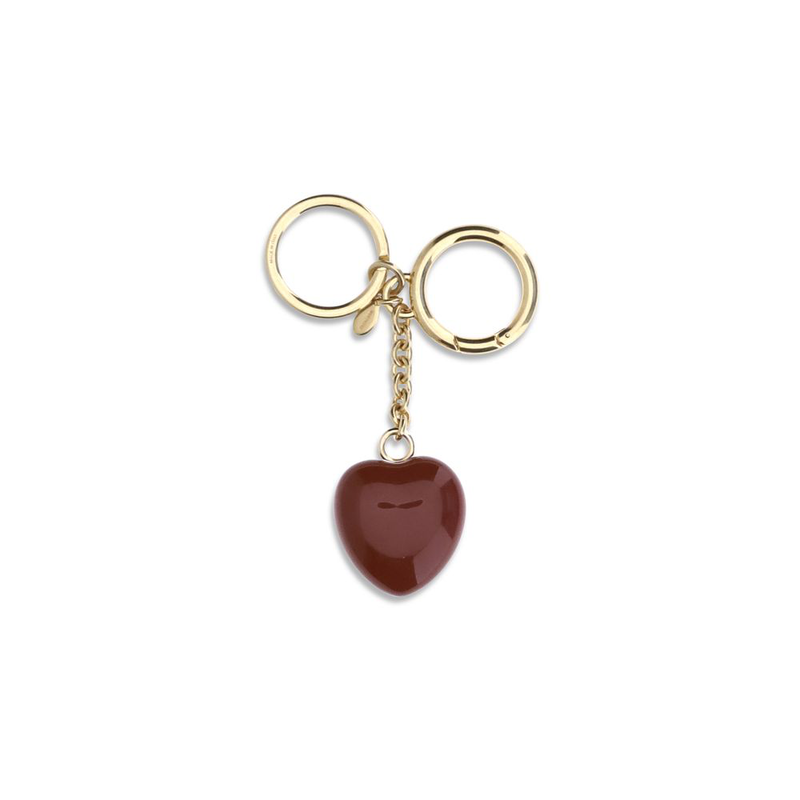 Bordeaux brass keychain-null
