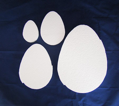 Polystyrene egg flat 20x14x2cm, , medium