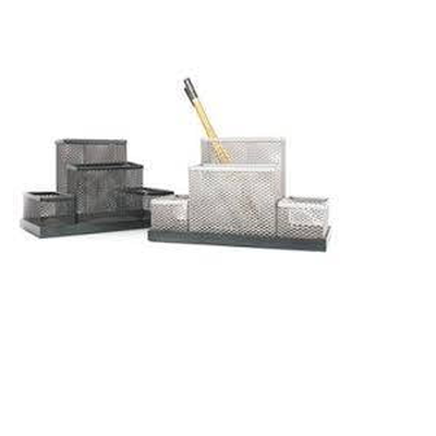 Forpus telleno desktop organiser silver 4 port  f30556, , medium