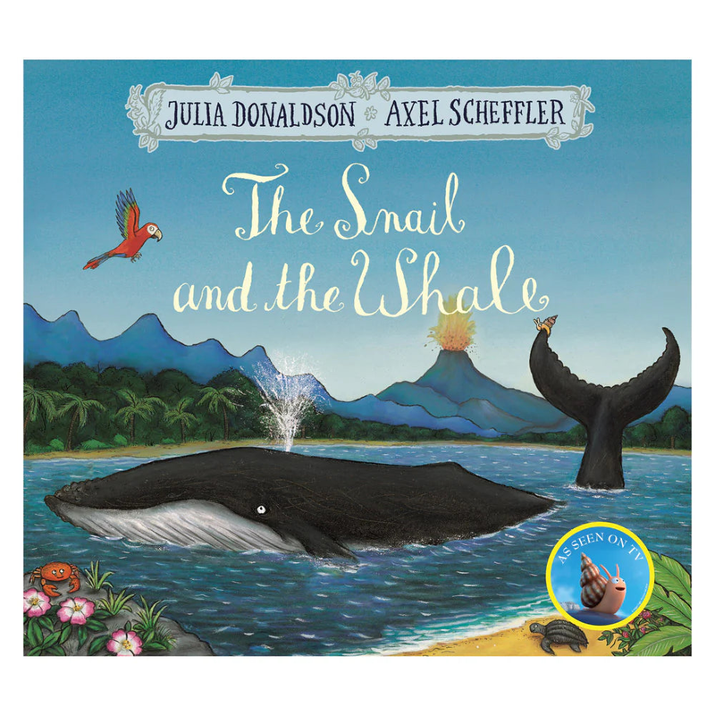 The snail and the whale paperback book-null