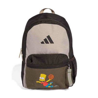 Adidas lk simpsons backpack, Brown, medium