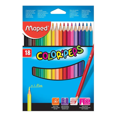 Maped color peps x18, , medium