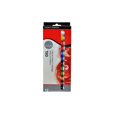 Daler rowney simply painting set 12x12ml