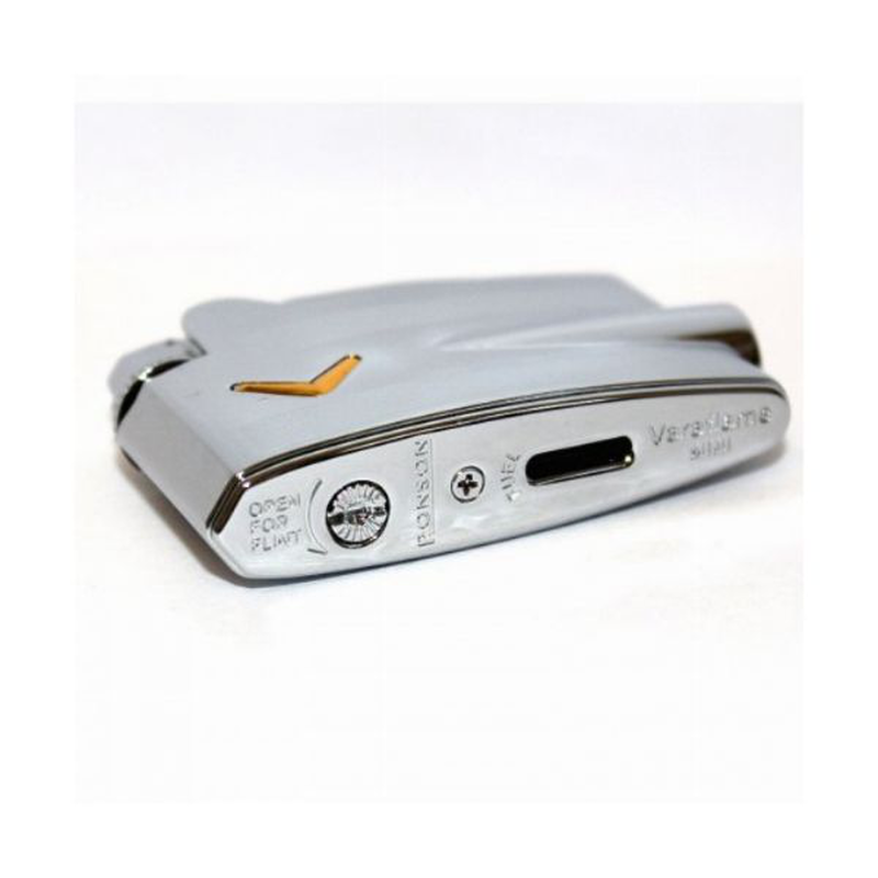 Product image: Ronson mini varaflame silver engine turn v, , medium-null
