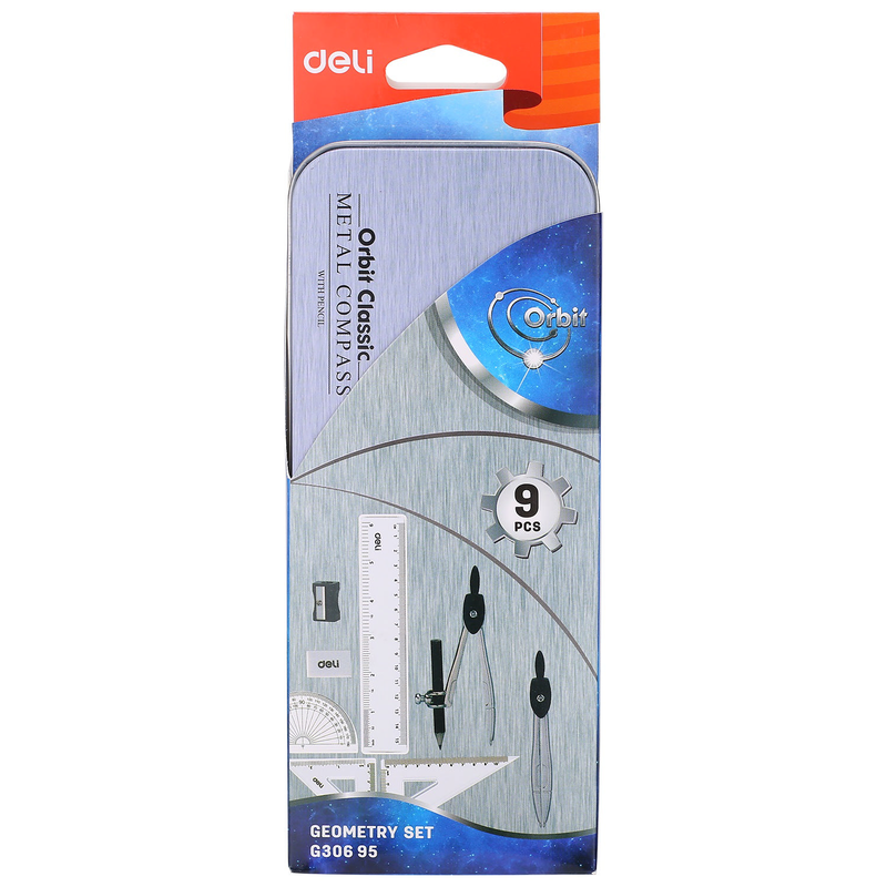 Deli orbit geometry set 9pcs g30695, , medium-null