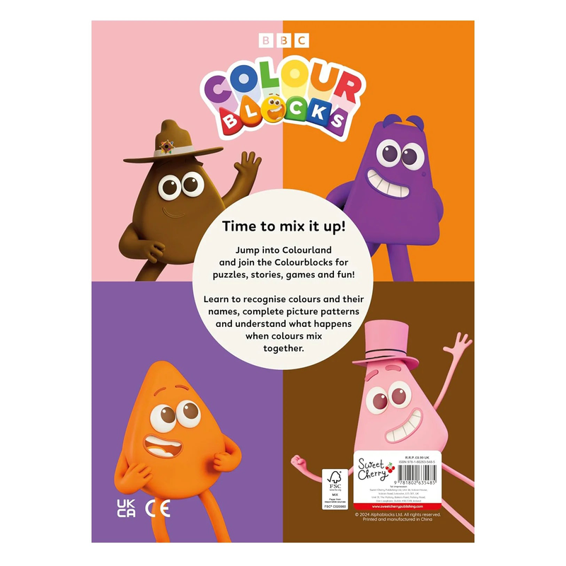 Product image: Colourblocks annual 2025 hardback book, , medium-null