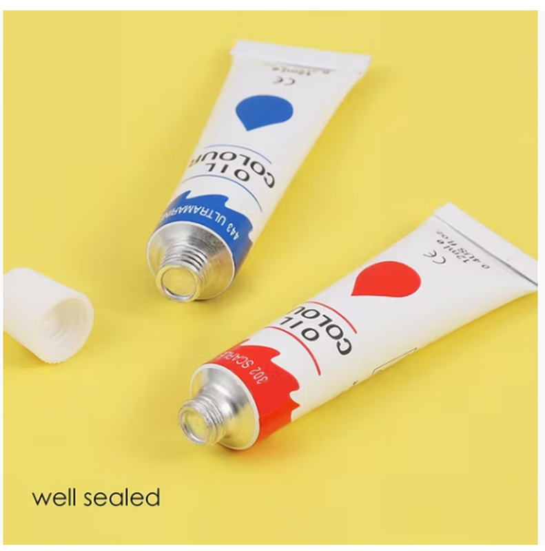 Oil paints x12 colors foska, , medium-null