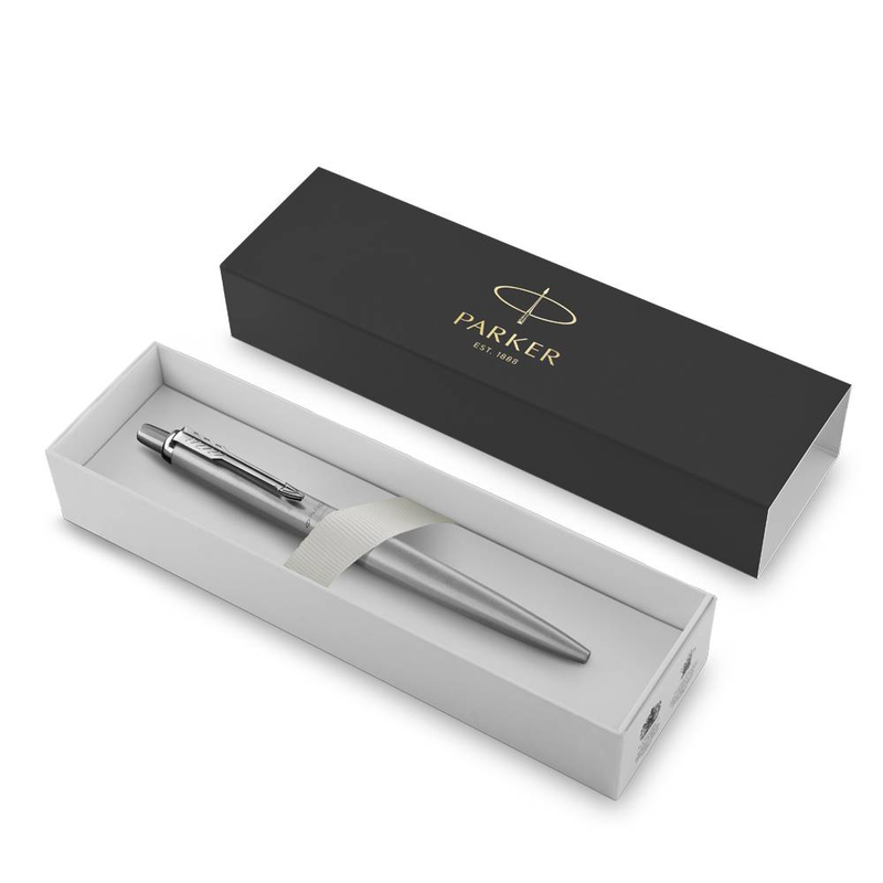 Parker jotter xl monochrome st.steel ct bpen, , medium-null