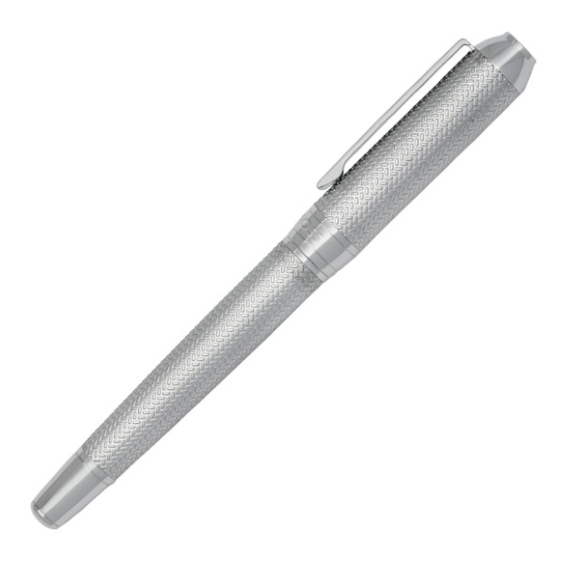 Hugo Boss rollerball pen elemental silver, , medium-null
