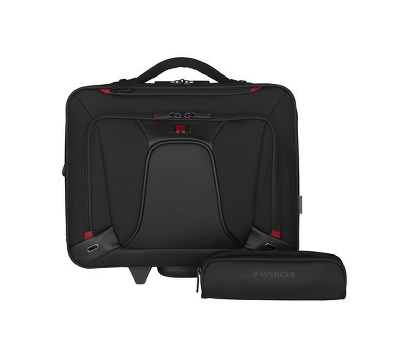 Wenger, transfer 20cm depth wheeled business case, black (r), , medium-null