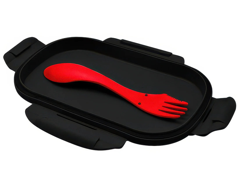 Pokémon lunch box and cutlery-null