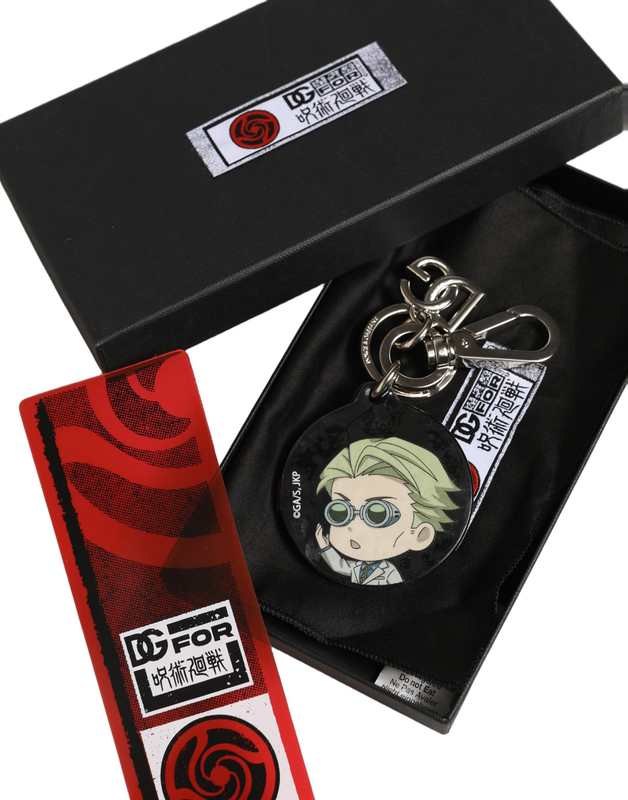 Black kaisen kento nanami charm metal keychain keyring-null
