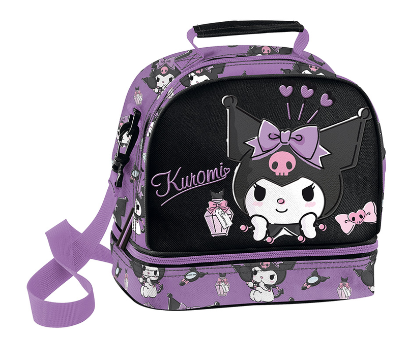Graffiti isotherm lunch bag kuromi, , medium-null