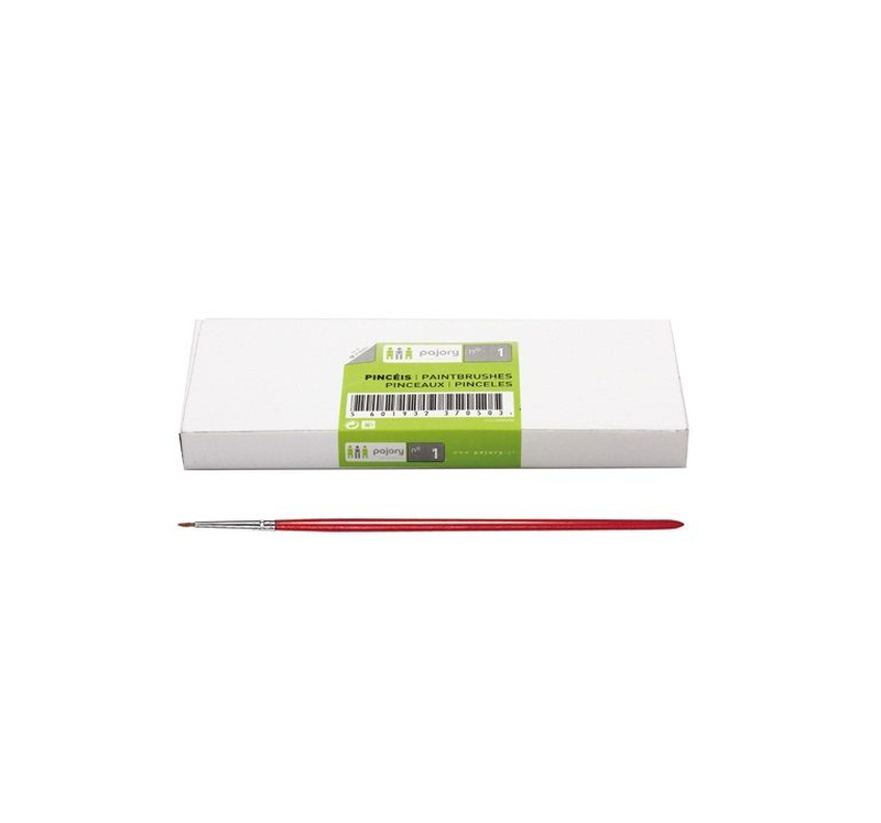 Paint brush 1 piece in various sizes-null