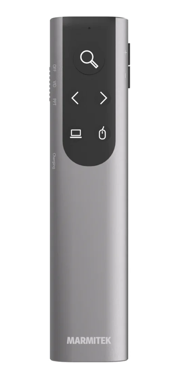 Marmitek wireless presentation remote with digital pointer, zoom & Air mouse USB-c/a wpr 400, , medium-null