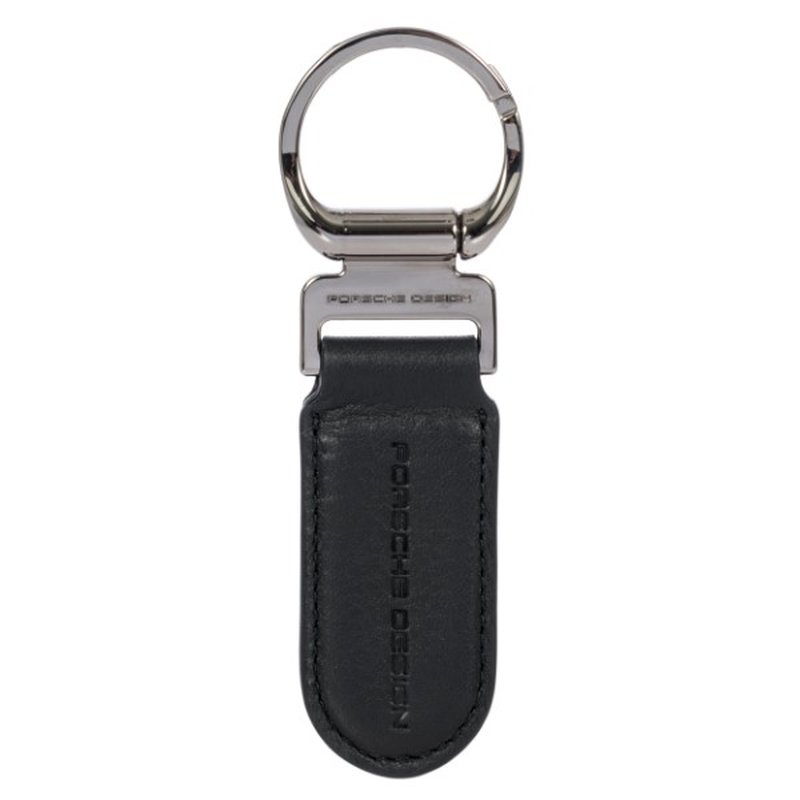 Porsche design keyring oval black, , medium image number null