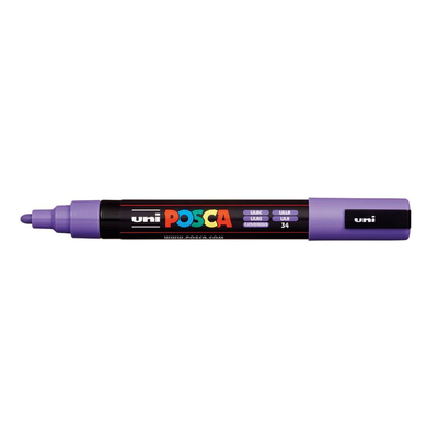 Posca uni medium  paint marker, Lilac Posca uni medium  paint marker, Lilac, medium