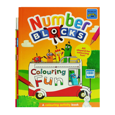 Numberblocks colouring fun & sticker activity book - assortment, , medium