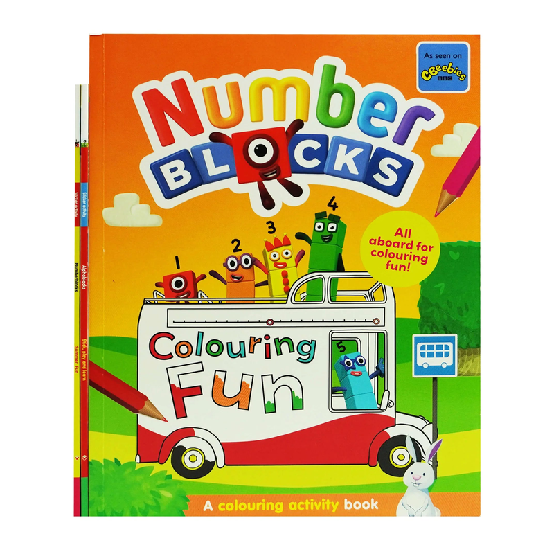 Numberblocks colouring fun & sticker activity book - assortment-null