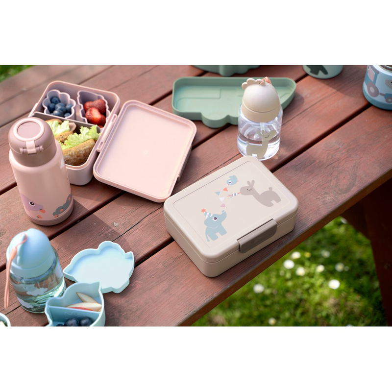 Done by deer lunch box w/divider celebration - sand, , medium-null