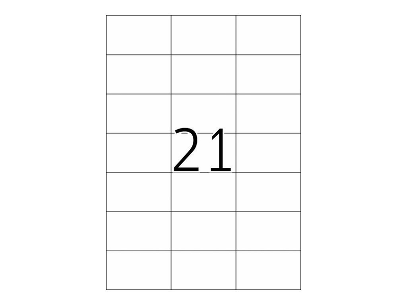 Herma power labels, with strong adhesion a4, 70 x 42,3 mm, made of paper / 525 labels / 25 sheets, , medium-null