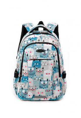 Aoking backpack xn1253b, Black - Unicorn, medium
