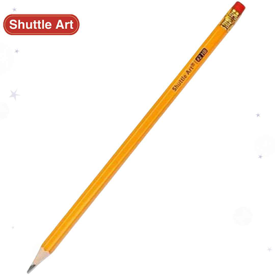 Μολυβι shuttle art hb pencil eraser standard classic for students σχολικα μολυβια