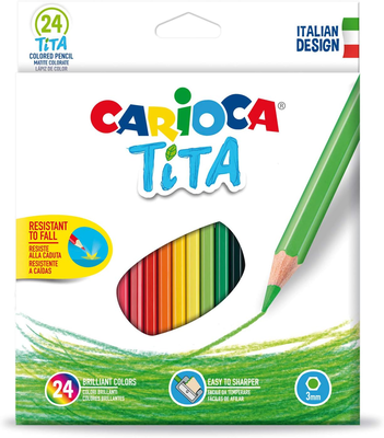 Carioca tita 24 colored pencils, , medium