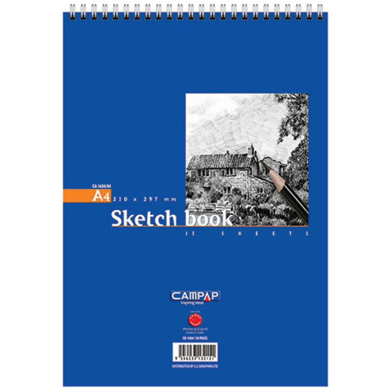 Camel sketch book spiral (a4 15 sheets), , medium-null