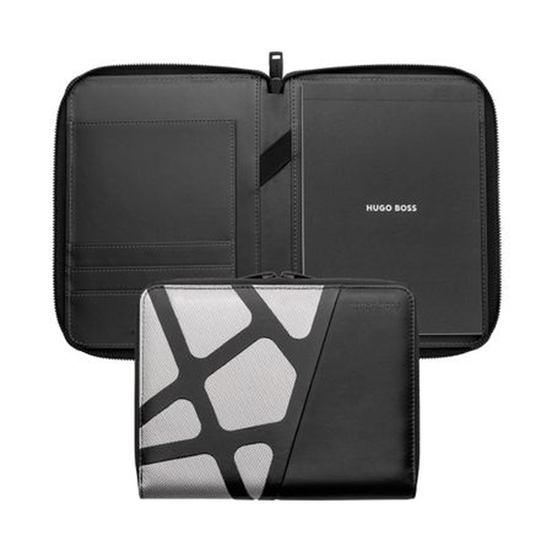 Hugo Boss conference folder zip a5 craft chrome, , medium image number null
