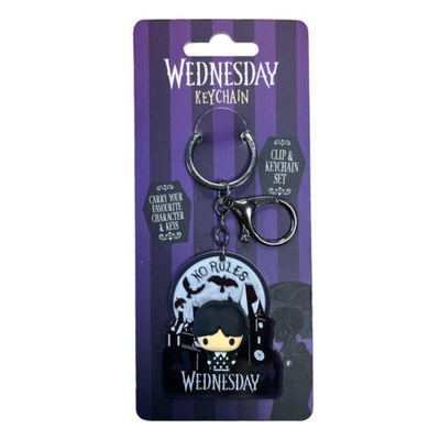 Wednesday character keychain, , medium