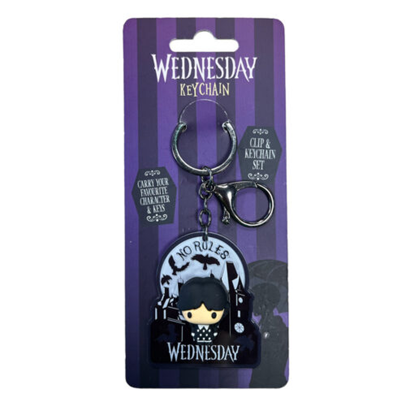 Product image: Wednesday character keychain, , medium-null