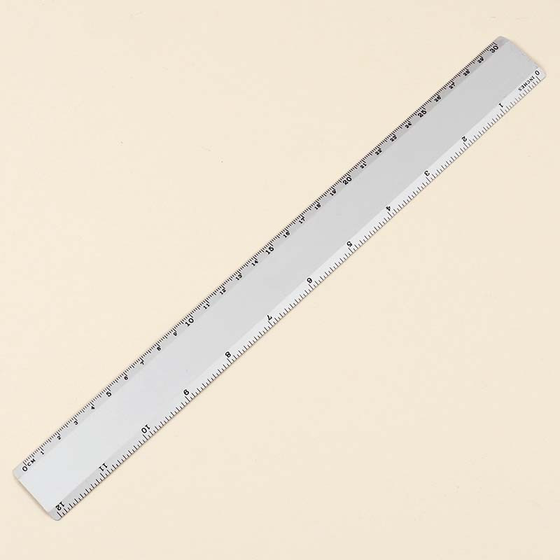 Ruler aluminium 30cm, , medium-null