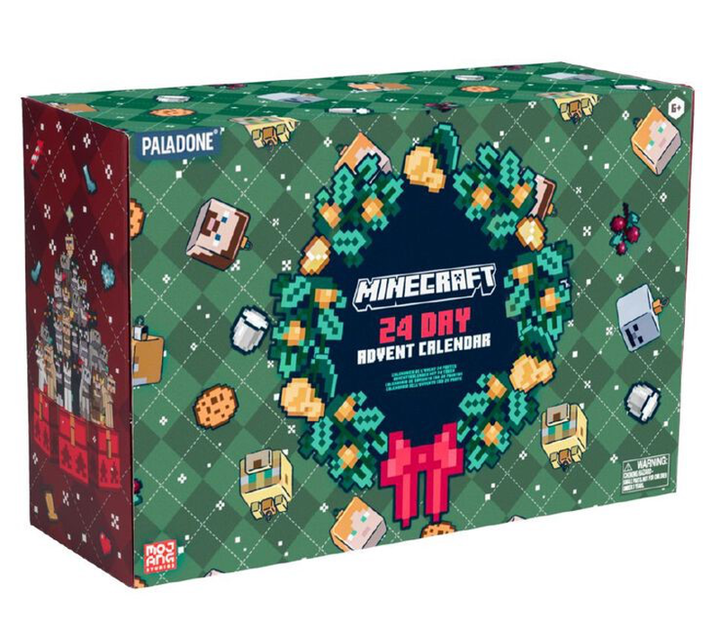 Paladone minecraft 24 boxes advent calendar, , medium-null