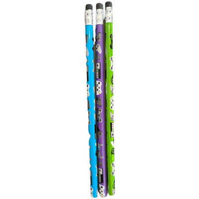 Playstation pencils, Green, medium