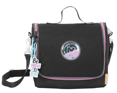Marshmallow25 lunch bag stellar black, Black, medium