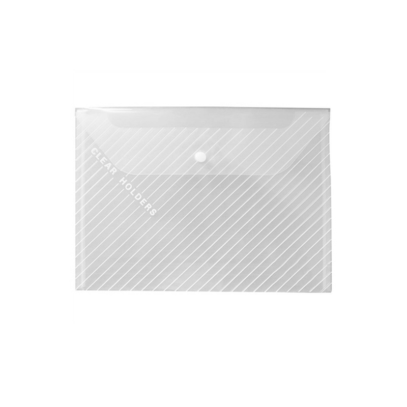 Product image: Πλαστικός φάκελος με κούμπωμα a4 διαφανές, , medium-null