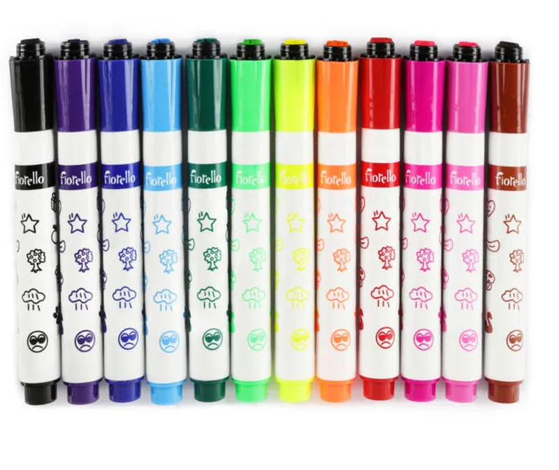Product image: Stamp markers fiorello gr-f205 st 12 colors, , medium-null