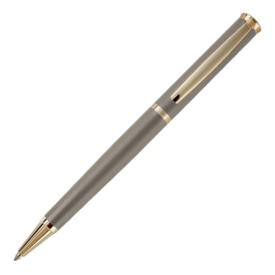 Hugo Boss ballpoint pen sophisticated matte taupe, , medium