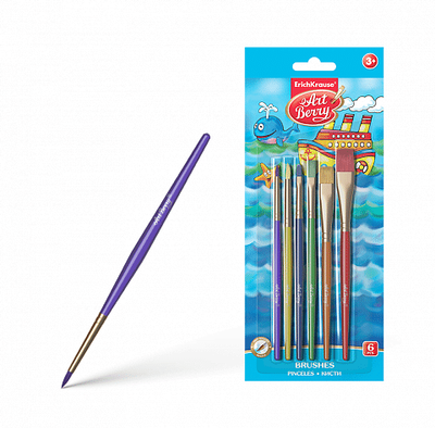 Erichkrause artberry synthetic brushes for drawing and decorating 36125, , medium