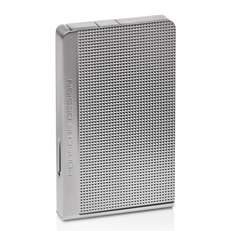 Porsche design lighter p'3639 jet flame knurling, , medium-null