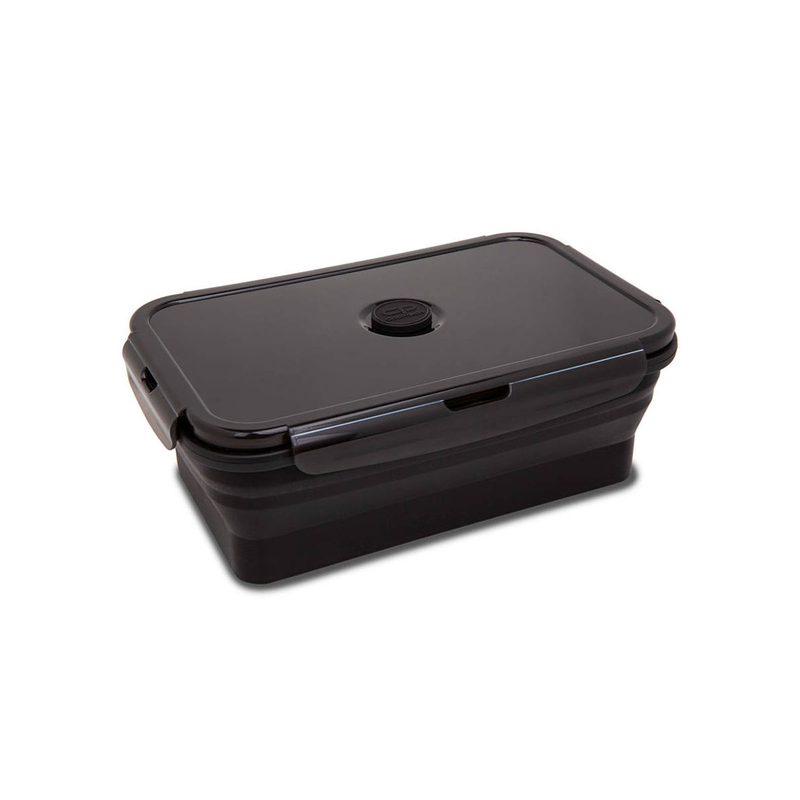 Coolpack silicone lunch bag black, , medium-null