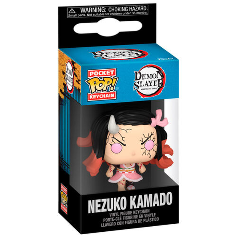 Product image: Funko pop keychain! Demon slayer: nezuko kamado demon form, , medium-null